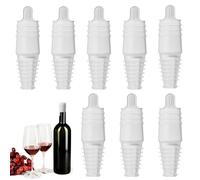 Tappo per Vino in Silicone - Copertura Ermetica Morbida Riutilizzabile | Tappi Champagne in Silicone | per Birra Casa Viaggio Bar Ristorante Cucina e Pranzo