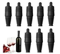 Tappo per Vino in Silicone | Copertura Ermetica Morbida Riutilizzabile - Tappi in Silicone per Bottiglie di Champagne,per Birra Casa Viaggio Bar Ristorante Cucina e Pranzo