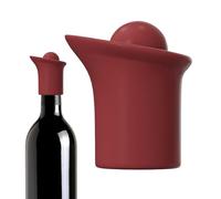 Tappo per Vino in Silicone, Tappi per Bottiglie di Vino Riutilizzabili ed Ermetici, Copertura Impermeabile per Casa Cucina Bar Ristorante Festa Picnic Birra Vodka Bourbon