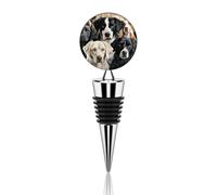 Tappo per vino richiudibile Pompa per vino Tappi per bottiglie di bevande Tappo per vino sottovuoto Tappo per vino in bianco e nero Sigillante per bottiglie di vino in silicone Tappi per risparmio di