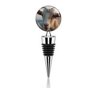 Tappo per vino richiudibile Pompa per vino Tappi per bottiglie di bevande Tappo per vino sottovuoto Docile Capra Sigillante per bottiglie di vino in silicone Tappi per risparmiare vino per forniture