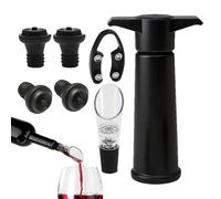 Tappo Per Vino Set Apribottiglie, Taglierina E Aeratore | Tappo riutilizzabile per vino per degustazione a casa e bar, uomini e donne