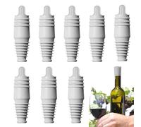 Tappo per vino Sigillante riutilizzabile | Fermabottiglia da utilizzare con champagne e altre bevande durante il viaggio a casa nei bar durante le feste cene al