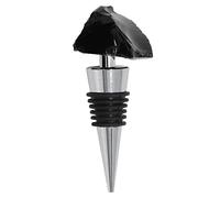 Tappo per vino, Tappo per champagne, Tappi per vino Sigillante per bottiglie di bevande, Eccellenti prestazioni di tenuta Tappi per bottiglie di vino altamente robusti per Home (Nera)
