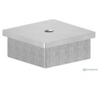 Tappo piatto in acciaio inox per tubo 60x60x3,0mm, V4A, M8 | STEINBACHER©