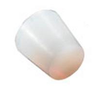 Tappo Pieno in Silicone per barrique. Misure Ø mm 60 x mm 48 x h mm 60