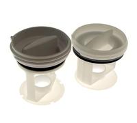 TAPPI KIT FILTRI PER POMPA DI SCARICO LAVATRICE WHIRLPOOL 484000000966 ORIGINALE