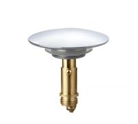 Tappo Pop-up per Lavello, Piletta Doccia, Tappo Rubinetto, Tappo Scarico, 66 mm, Pulsante a Scatto con Nucleo di Rimbalzo da 28 mm, Universale, per Vasca da Bagno, Cucina, Bagno