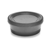 Tappo posteriore e copertura anteriore per obiettivi reflex digitali Nikon
