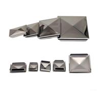 Tappo protettivo a piramide realizzato in acciaio inossidabile (10 pezzi da 16 mm)