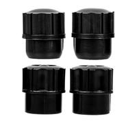 Tappo Protettivo per Sax Soprano, 4 Pezzi, Plastico Nero