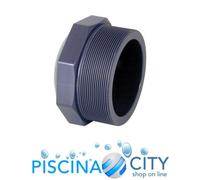 TAPPO PVC FILETTO MASCHIO 1" 1/2