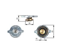 GATES Tappo, radiatore per MERCEDES-BENZ ROVER STANDARD AUTOMOBILE RC125