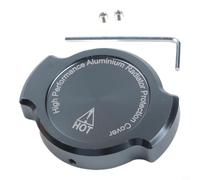 Tappo Radiatore per moto in Lega Alluminio per NMAX155 XMAX300 - Cover Decorativa CNC per modifica Personalizzata Nero Oro per titanio(Titanium)