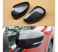 Tappo retrovisore lato auto in fibra di carbonio per Mitsubishi Eclipse Cross 2018 2019 2020 2021 2022 2023 2024 trim copertura specchietto retrovisore