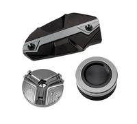 Tappo Riempimento Serbatoio Freni Anteriore Posteriore Moto Per Per Vulcan S 650 VN650 Z900 Z650 Z800 Per Ninja 650 Per 650 Tappo serbatoio carburante(A S-Grey)