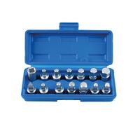 Tappo Scarico Chiave Set 1cmD 14pc - Laser 3175 Nuovo