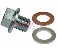 Tappo scarico coppa olio Ad esagono sporgente Acciaio 8030013 METZGER per MAZDA