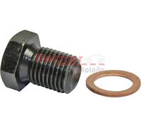 Tappo scarico coppa olio Ad esagono sporgente Acciaio 8030027 METZGER per AUDI