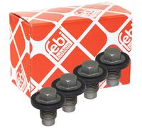 Tappo Scarico Olio Febi 108810 M14 X 1,5 MM Con Guarnizione Set 4 Pezzo per Fiat