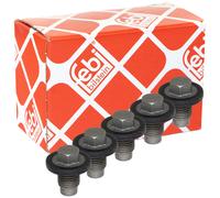 Tappo Scarico Olio Febi 108810 M14 X 1,5 MM Con Guarnizione Set 5 Pezzo per Fiat