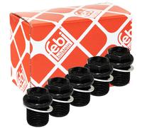 Tappo Scarico Olio Febi 47739 M18 X 1,5 MM Con Guarnizione Set 5 Pezzo per Ford