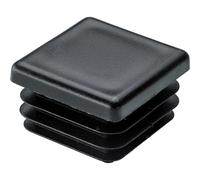 Tappo sedia a innesto Hettich per tubi quadrati 2,5x2,5 cm nero