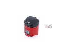 TAPPO serbat. olio freno post 12ml con obl? nero Aprilia Tuono V2 1000 02-05 CNC