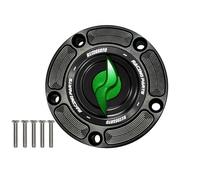 Tappo serbatoio Accossato per moto BUELL CR dal 2008 al 2010 (CC 1125) con Nottolino di sgancio rapido ricavato dal pieno in alluminio color Verde.