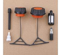 Tappo serbatoio benzina e amp;Tappo olio for Stihl 020 021 023 024 025 026 028 034 036 038 042 048 AV Super Sostituire 0000 350 0520, 0000 350 0510