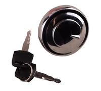 Tappo Serbatoio Carburante 51049-5004 Coperchio del serbatoio del carburante for moto con chiave/Adatto for Kawasaki VN1700 VN900 Vulcan 1700 900 Classic Custom argento Tappo del serbatoi