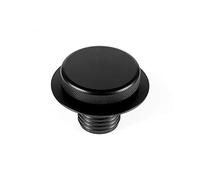 Tappo Serbatoio Carburante Accessori Cafe Racer/Adatto for BMW R45 R60 R75 R80 R90S R90 R100 Airhead Tappo serbatoio carburante in alluminio for moto Tappo del serbatoi(Black1)