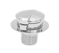Tappo Serbatoio Carburante Accessori Cafe Racer for moto Tappo serbatoio carburante Airhead/Adatto for BMW R45 R60 R75 R80 R90S R90 100R R100 Tappo del serbatoi(Silver1)