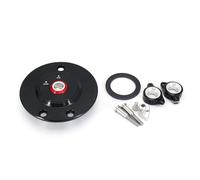 Tappo Serbatoio Carburante/Adatto for BMW R9T R NINE T NINET Pure RNINET Racer R nineT Scrambler Rninet Urban G/S Motociclo CNC Coperchio del serbatoio del carburante Tappo del serbatoi(Black - red)