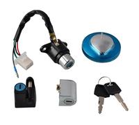Tappo Serbatoio Carburante Blocco interruttore di accensione tappo serbatoio carburante moto/Adatto for Honda CA125 95-99 CMX250 CMX 250 Rebel 250 1987-2010 2011 2012 2013 2014 2015 Tappo del serbat
