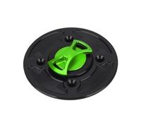 Tappo serbatoio carburante CNC for moto, copertura serbatoio olio/benzina/adatto for Aprilia Tuono V4R Caponord 1200 RSV1000 RSV4 R/Factory Tappo del serbatoi(Green)