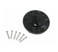 Tappo serbatoio carburante CNC for moto, copertura serbatoio olio/benzina/adatto for BMW R1200GS R1250GS ADV Adventure R1200 GS R 1250 GS 2013-2021 Tappo del serbatoi(Black)