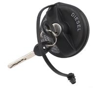 Tappo serbatoio carburante con serratura 2 chiavi compatibile per FIAT DUCATO BOXER RELAY 71802900 ABS nero tappo del gas di ricambio per veicolo 2006-UP