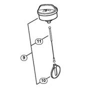 TAPPO SERBATOIO CARBURANTE DECESPUGLIATORE FS 55 106 108 235 120 FR 106 108 235