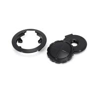 Tappo serbatoio carburante in alluminio CNC for moto/Copertura serbatoio olio/Adatto for BMW RNINET Urban G/SR nineT Racer R NINE T Pure Scramble R9T Tappo del serbatoi(Black)