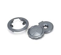 Tappo serbatoio carburante in alluminio CNC for moto/Copertura serbatoio olio/Adatto for BMW RNINET Urban G/SR nineT Racer R NINE T Pure Scramble R9T Tappo del serbatoi(Titanium)