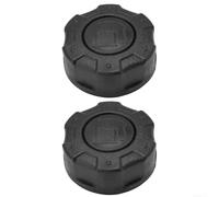 Tappo serbatoio carburante MS139-42, per AL-KO PRO, per Loncin QSS, per modelli OHV 160, parte di ricambio 411919 5,5 x 5,5 x 2,2 cm, nero (2 pezzi)