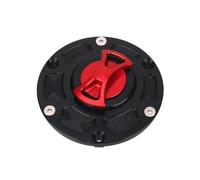 Tappo serbatoio carburante Per NINJA 250 300 Z250 Z300 Per NINJA250 Per NINJA300 EX250 EX300 Copertura Serbatoio Olio Gasolio CNC Moto(ROSSO)