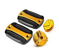 Tappo serbatoio carburante Per Per T-Max Per TMAX 500 560 530 SX DX Per TECH MAX Coperchio Serbatoio Pompa Freno Liquido Freni Moto(4-Gold)
