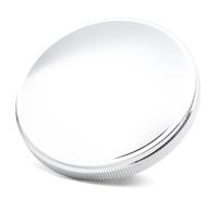 Tappo Serbatoio Carburante Tappi for serbatoio carburante rotondi in alluminio for moto, cromati, neri/cromati/adatti for Harley Street 750 500 2015-2019 Tappo del serbatoi(Chrome)