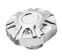 Tappo Serbatoio Carburante Tappo serbatoio carburante for moto in alluminio 1 pezzo/adatto for Harley Street 750 500 2015 2016 2017 2018 2019 Tappo del serbatoi(Silver-Black)