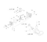 TAPPO SERBATOIO COMPL.LINEA QUICK 723740 ORIGINALE BLUE BIRD