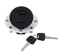 Tappo serbatoio gas, coperchio tappo serbatoio carburante gas in alluminio con 2 chiavi