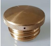Tappo Serbatoio Harley a vite, ottone. Guarnizione Non Inclusa