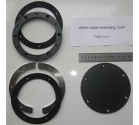 Tappo Serbatoio In Alluminio O Nable Cape Mustang Tipo 1 Diametro 146,20 Mm